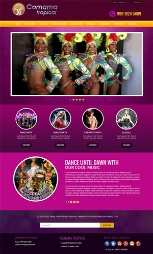 Camama Tropical | Diseño Web por Expert Designer