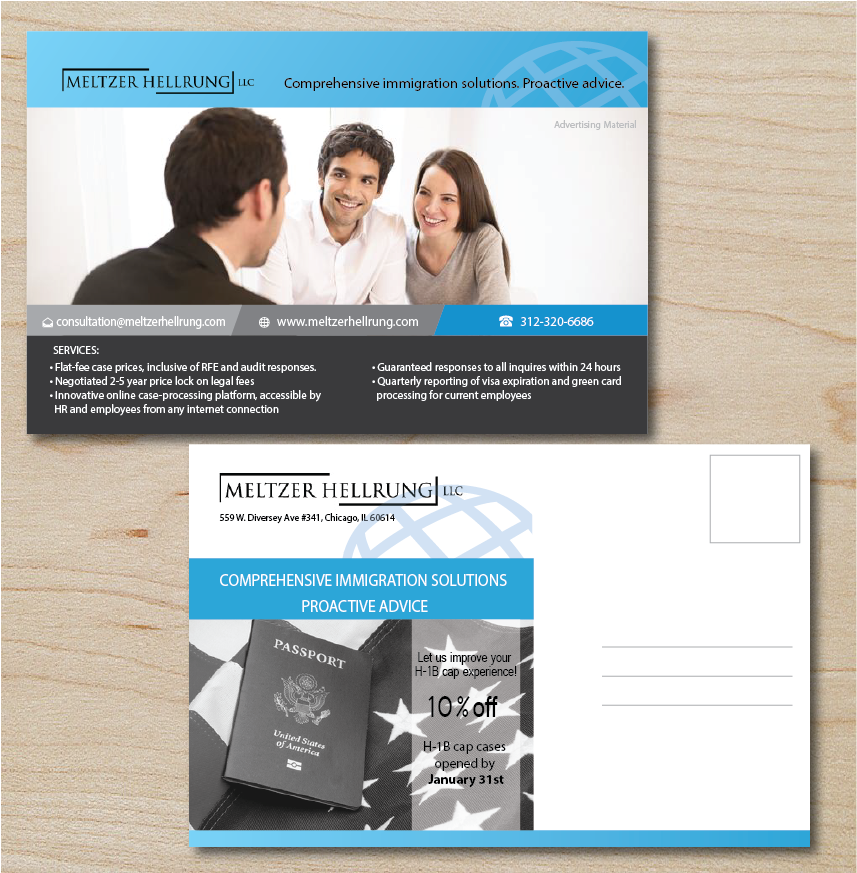 Postcard Design by alex989 for this project | Design #4938046
