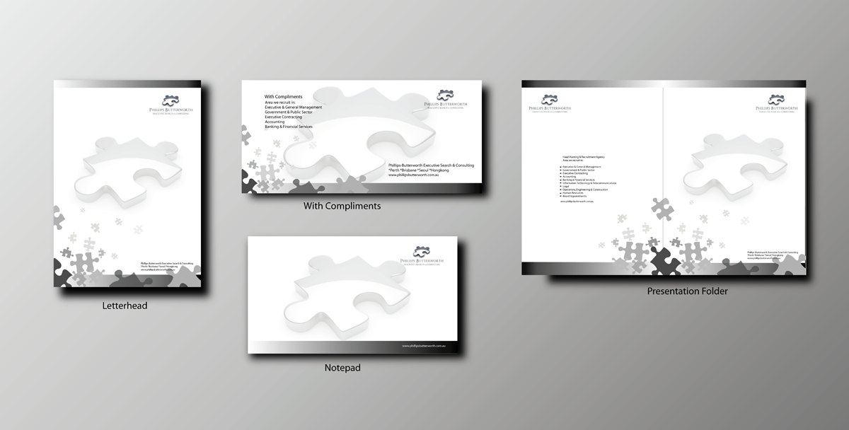 Stationery Design by nafizrahat for Head Hunters Asia Pacific Pty Ltd | Design #1387249