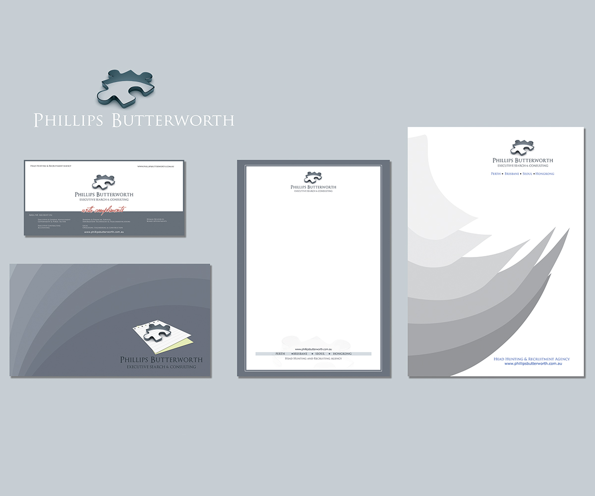 Diseño de Papelería por johnromeio para Head Hunters Asia Pacific Pty Ltd | Diseño #1388559