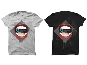 T-shirt Design by coke one