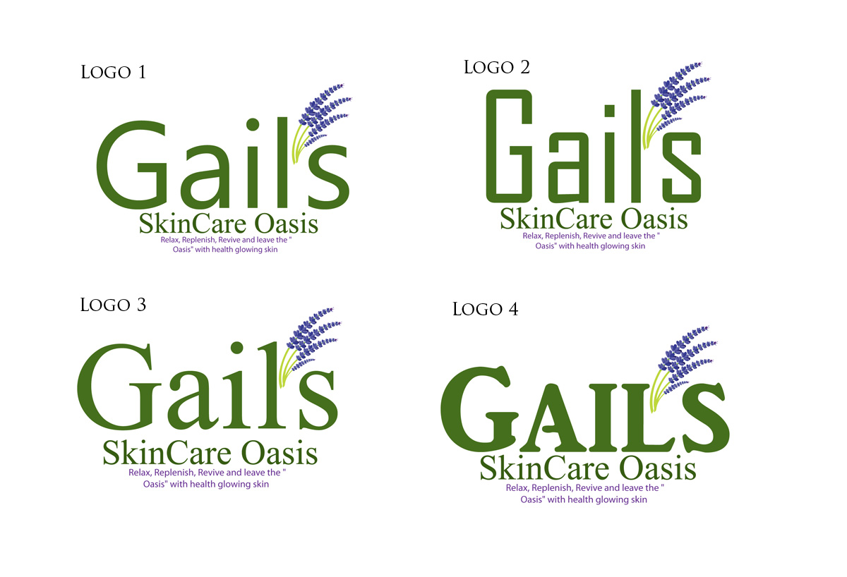 Logo Design by anushka_snigdha for Gail''s SkinCare Oasis | Design #4919208