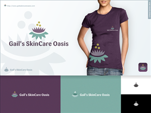 Logo-Design von Raoul Camion für Gail''s SkinCare Oasis | Design #4925812