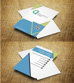 Visitenkarten-Design von AwsomeD für Q International School | Design: #4899480