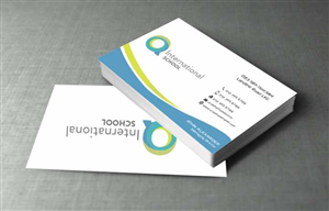 Business Card Design by szabist for Q International School | Design: #4899797