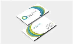 Visitenkarten-Design von Stylez Designz für Q International School | Design: #4952973