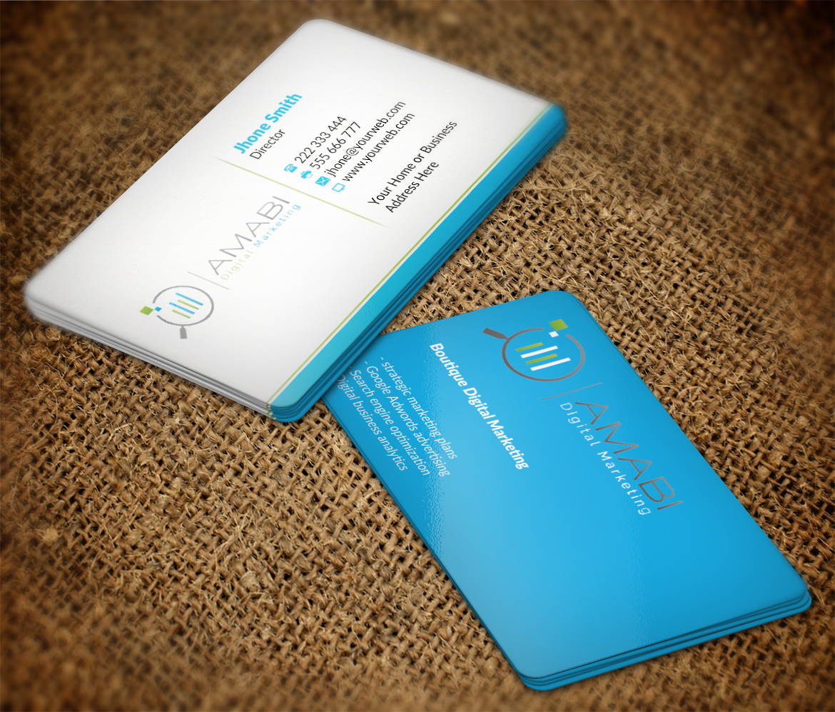 Diseño de Tarjeta de Presentación por nuhanenterpriseIT para BOŠTJAN KOŠEC, s.p., AMABI | Diseño #4931099