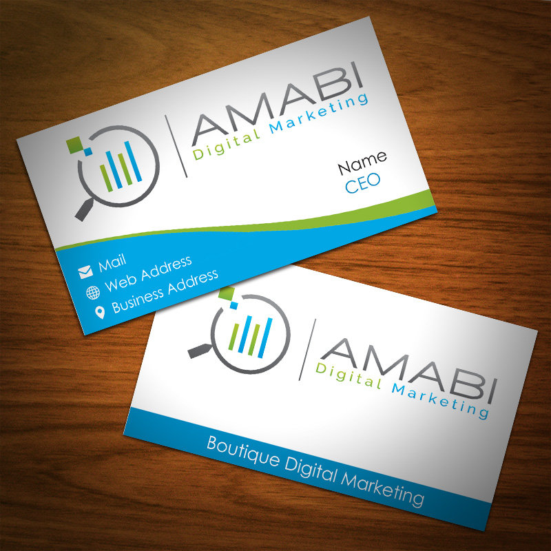Business Card Design by Abikasirajan for BOŠTJAN KOŠEC, s.p., AMABI | Design #4948241