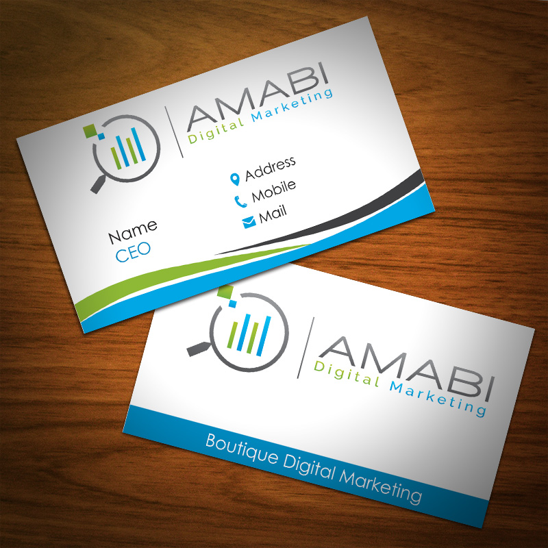 Business Card Design by Abikasirajan for BOŠTJAN KOŠEC, s.p., AMABI | Design #4948249