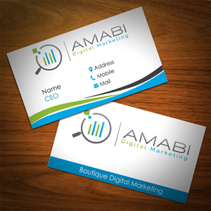 Business Card Design by Abikasirajan for BOŠTJAN KOŠEC, s.p., AMABI | Design: #4948249