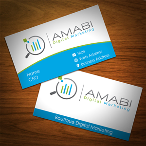 Business Card Design by Abikasirajan for BOŠTJAN KOŠEC, s.p., AMABI | Design: #4948256