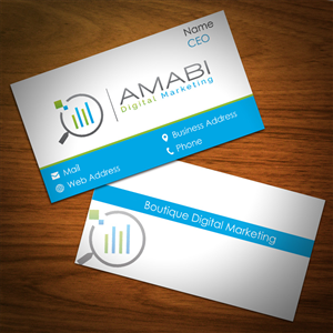 Business Card Design by Abikasirajan for BOŠTJAN KOŠEC, s.p., AMABI | Design: #4948259