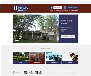 Wordpress Design by aarsita for AuctionServices.com, Inc. | Design #4909495