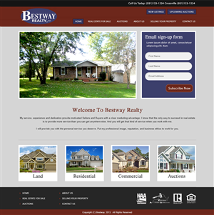 Design Wordpress par webxvision pour AuctionServices.com, Inc. | Design : #4916571
