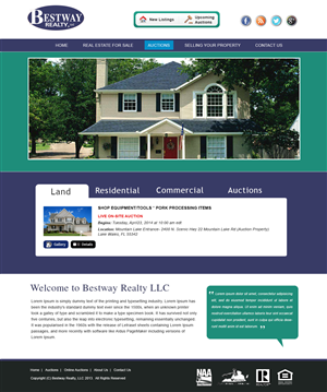 Wordpress Design by webxvision for AuctionServices.com, Inc. | Design #4918016