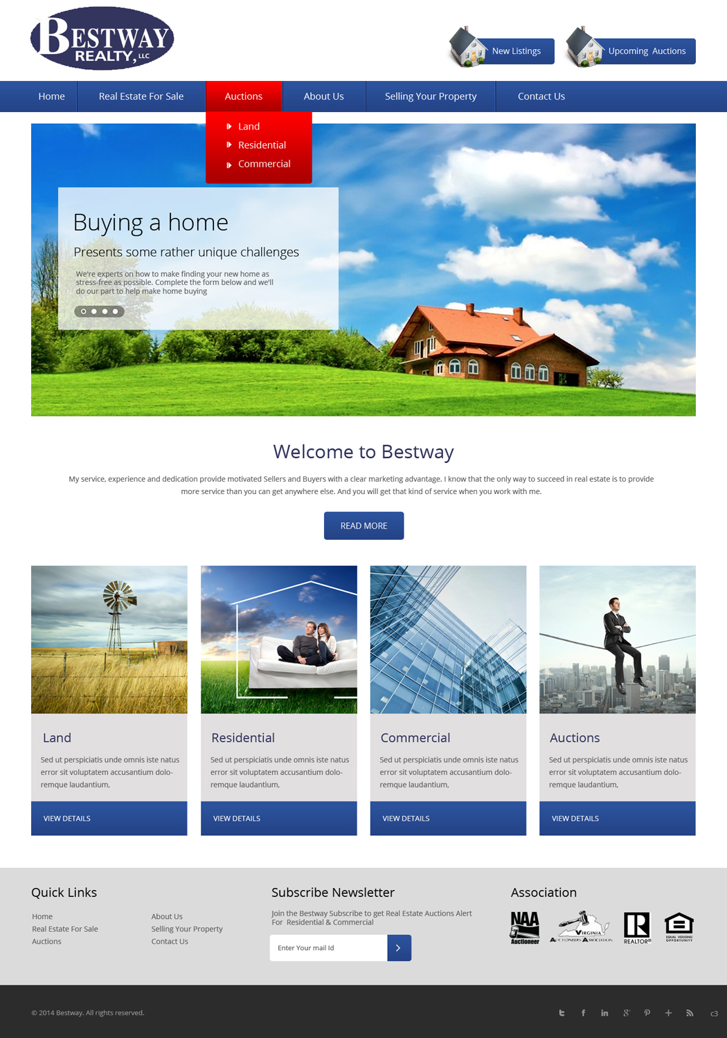 Design Wordpress par pb pour AuctionServices.com, Inc. | Design #4909198