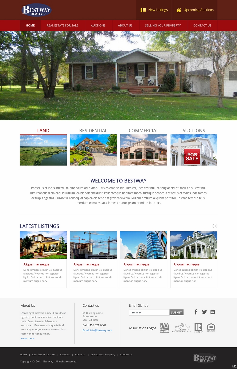 Wordpress Design by pb for AuctionServices.com, Inc. | Design #4909228