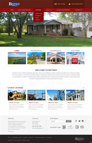 Design Wordpress par pb pour AuctionServices.com, Inc. | Design : #4909230