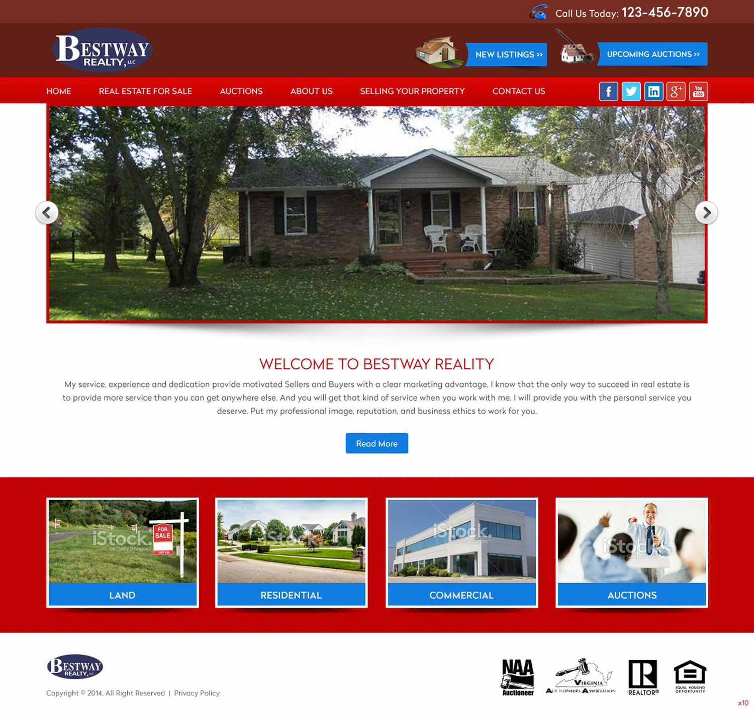 Wordpress Design by pb for AuctionServices.com, Inc. | Design #4918593