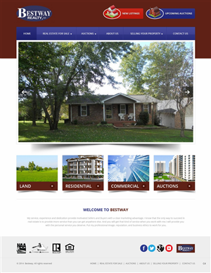 Wordpress Design by pb for AuctionServices.com, Inc. | Design #4918602
