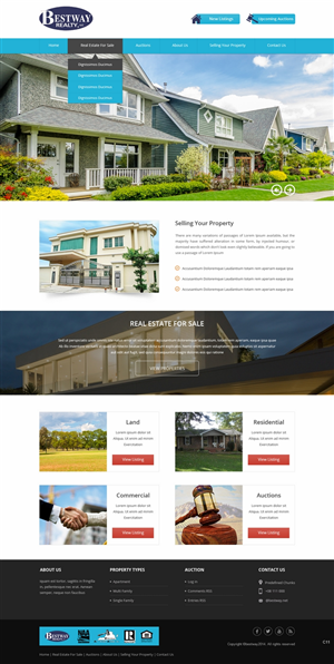 Design Wordpress par pb pour AuctionServices.com, Inc. | Design : #4918606