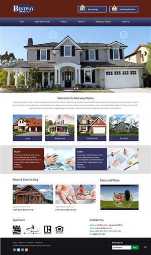 Design Wordpress par pb pour AuctionServices.com, Inc. | Design : #4918610