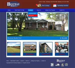 Wordpress Design by Creative X Designs for AuctionServices.com, Inc. | Design: #4906485