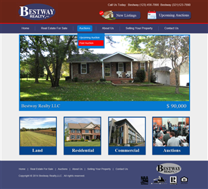 Wordpress Design by Creative X Designs for AuctionServices.com, Inc. | Design: #4906511