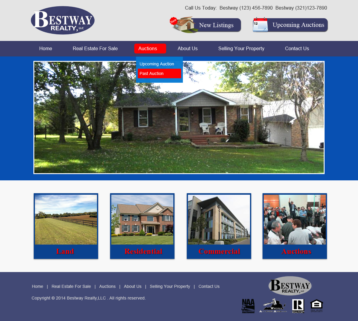 Wordpress Design by Creative X Designs for AuctionServices.com, Inc. | Design #4913678