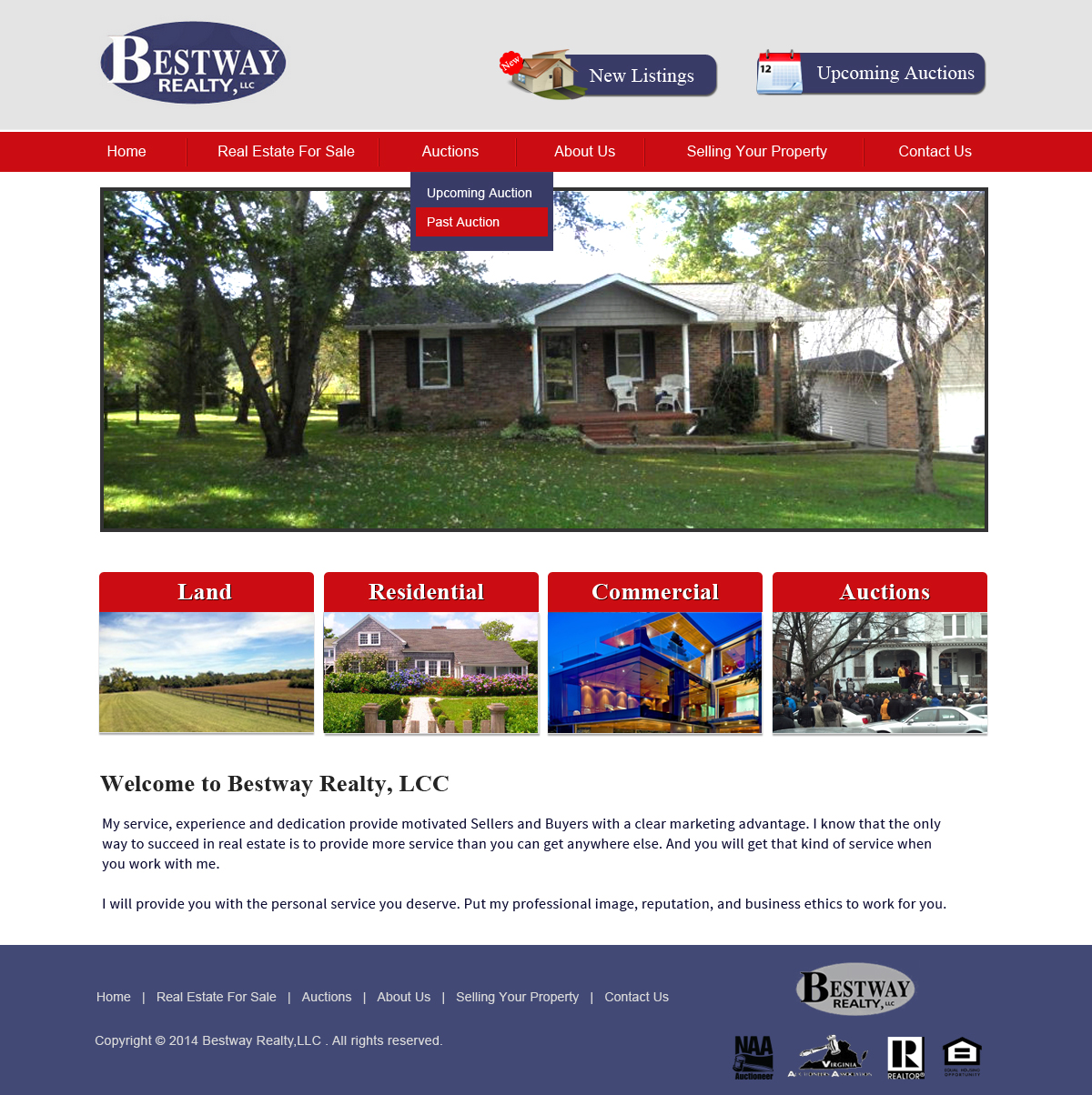 Diseño Wordpress por Creative X Designs para AuctionServices.com, Inc. | Diseño #4921336