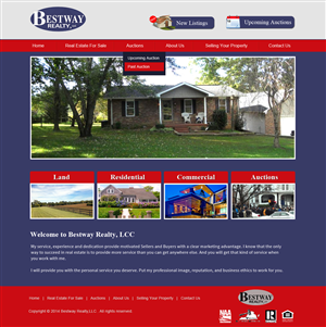 Wordpress Design by Creative X Designs for AuctionServices.com, Inc. | Design: #4921462