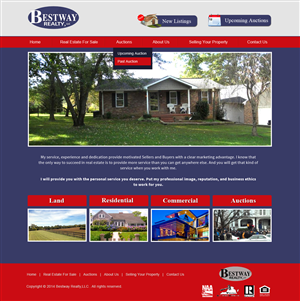 Wordpress Design by Creative X Designs for AuctionServices.com, Inc. | Design: #4924756