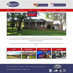Wordpress Design by Creative X Designs for AuctionServices.com, Inc. | Design: #4924843