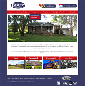 Wordpress Design by Creative X Designs for AuctionServices.com, Inc. | Design: #4924922