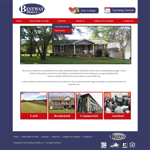 Wordpress Design by Creative X Designs for AuctionServices.com, Inc. | Design: #4925037