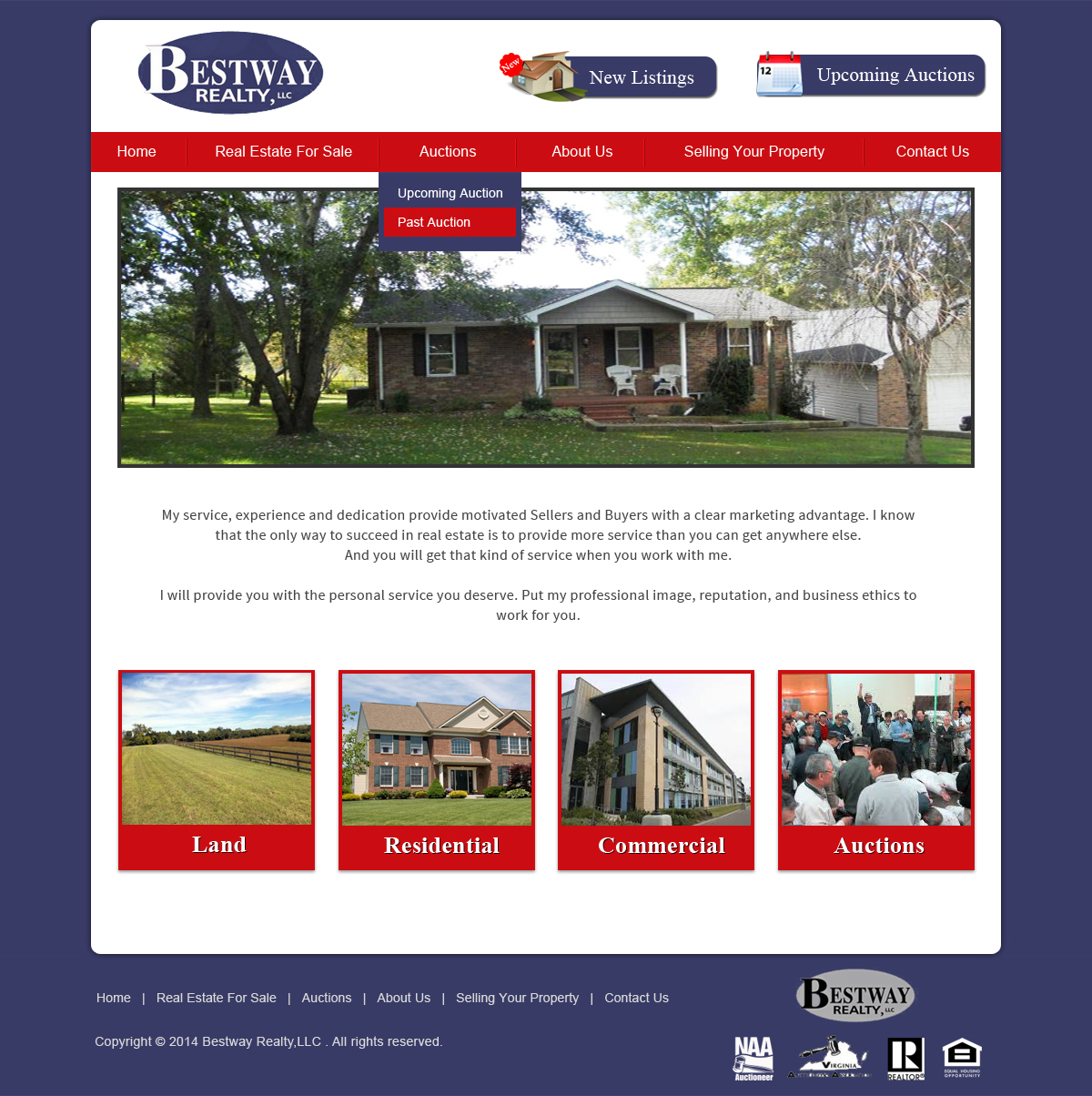 Wordpress Design by Creative X Designs for AuctionServices.com, Inc. | Design #4925138