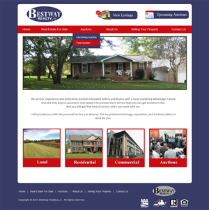 Wordpress Design by Creative X Designs for AuctionServices.com, Inc. | Design: #4925138