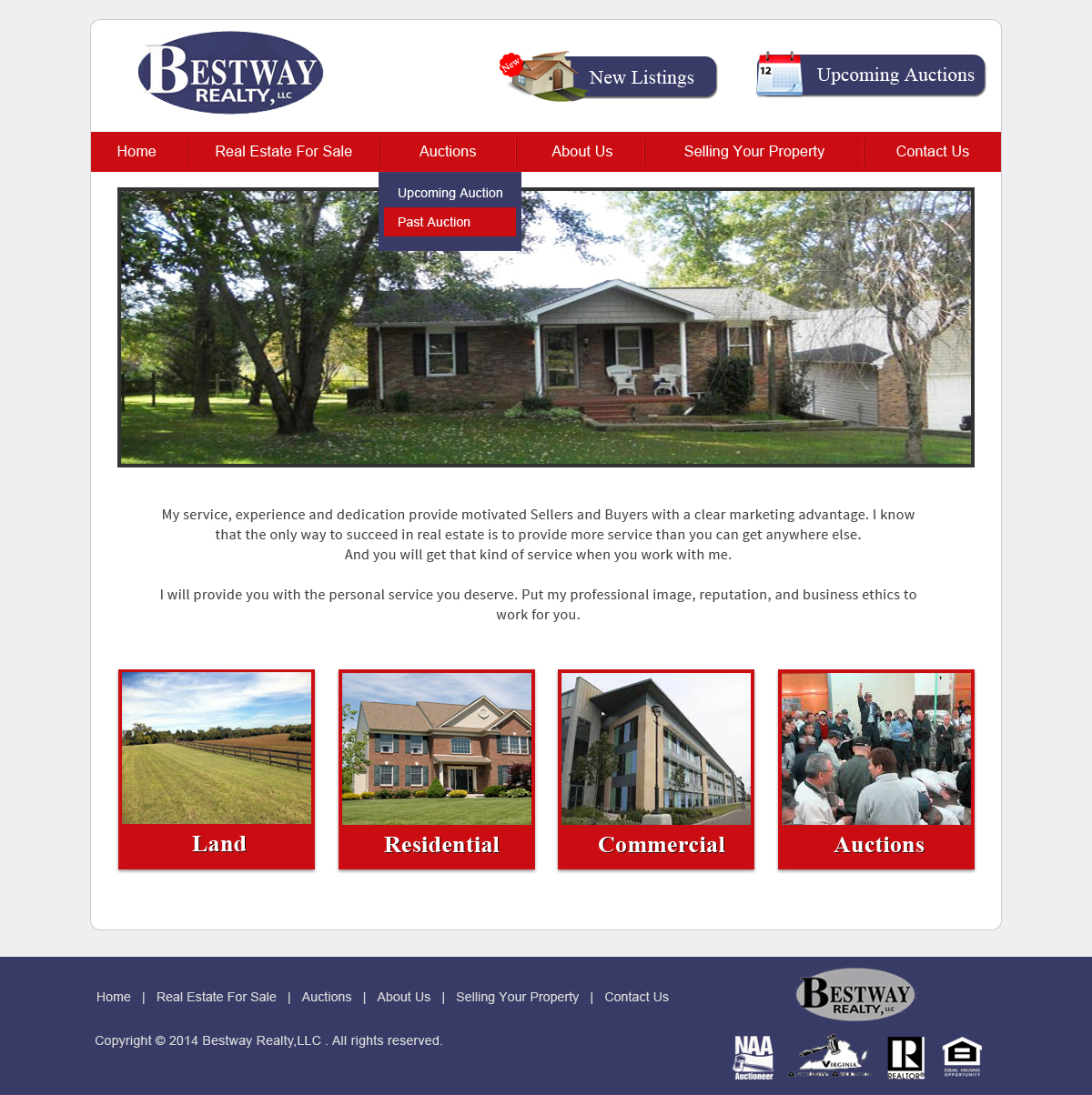 Wordpress Design by Creative X Designs for AuctionServices.com, Inc. | Design #4925189