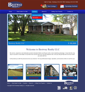 Wordpress Design by Creative X Designs for AuctionServices.com, Inc. | Design: #4927898