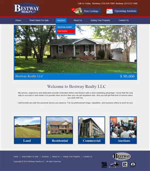 Design Wordpress par Creative X Designs pour AuctionServices.com, Inc. | Design : #4927916