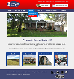 Wordpress Design by Creative X Designs for AuctionServices.com, Inc. | Design: #4928163