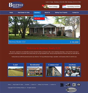 Wordpress Design by Creative X Designs for AuctionServices.com, Inc. | Design: #4928359