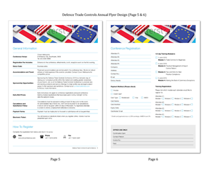 Flyer Design by SP Designwork for Centre for Export Controls Excellence | Design: #4923971