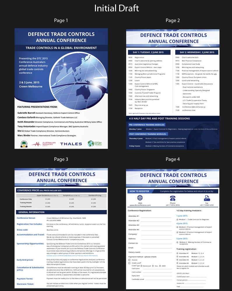 Flyer Design by uniquedesign10 for Centre for Export Controls Excellence | Design #4901987