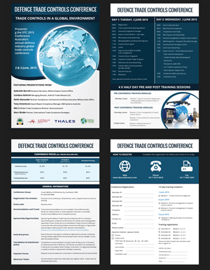Flyer Design by uniquedesign10 for Centre for Export Controls Excellence | Design: #4905103