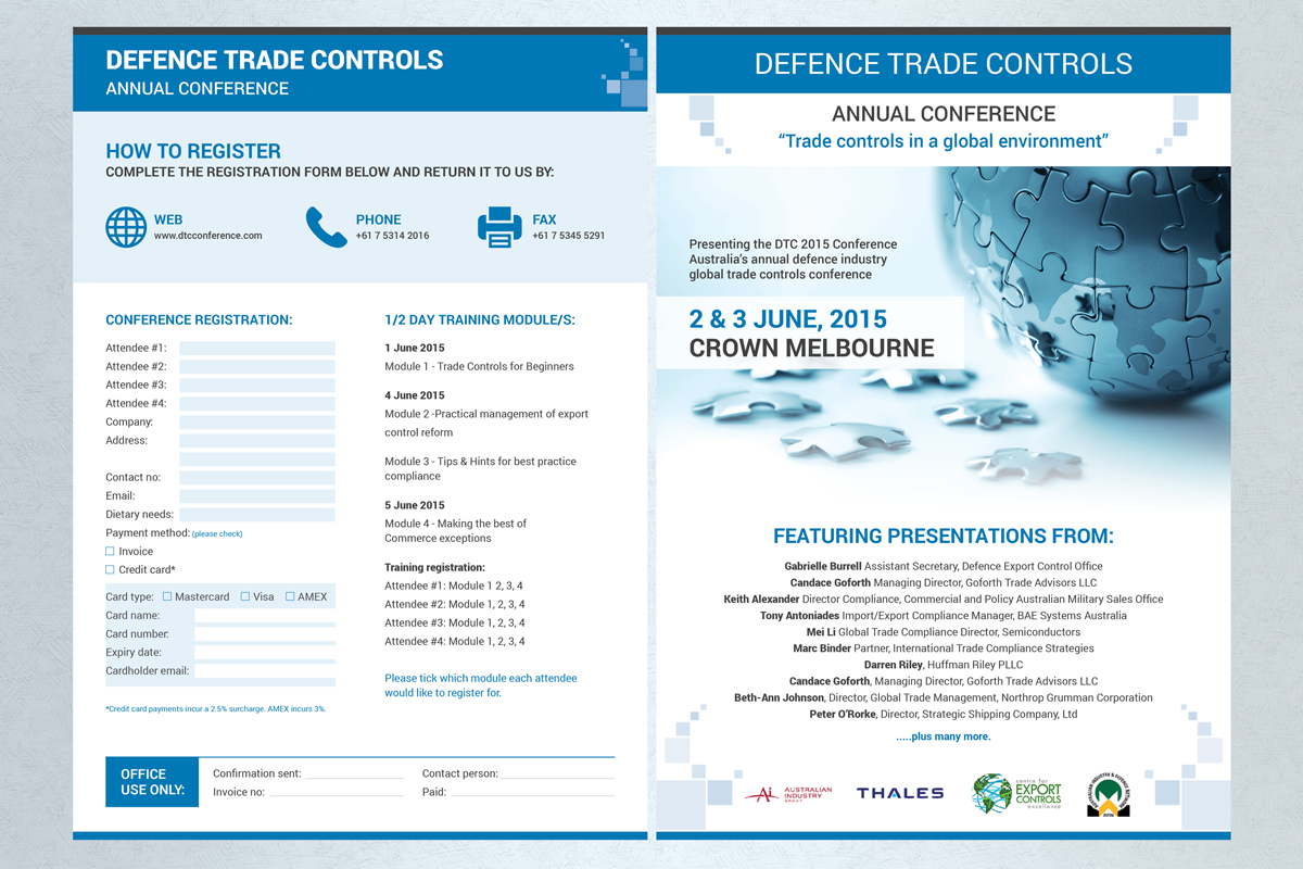 Flyer Design by Oilegak for Centre for Export Controls Excellence | Design #4907268