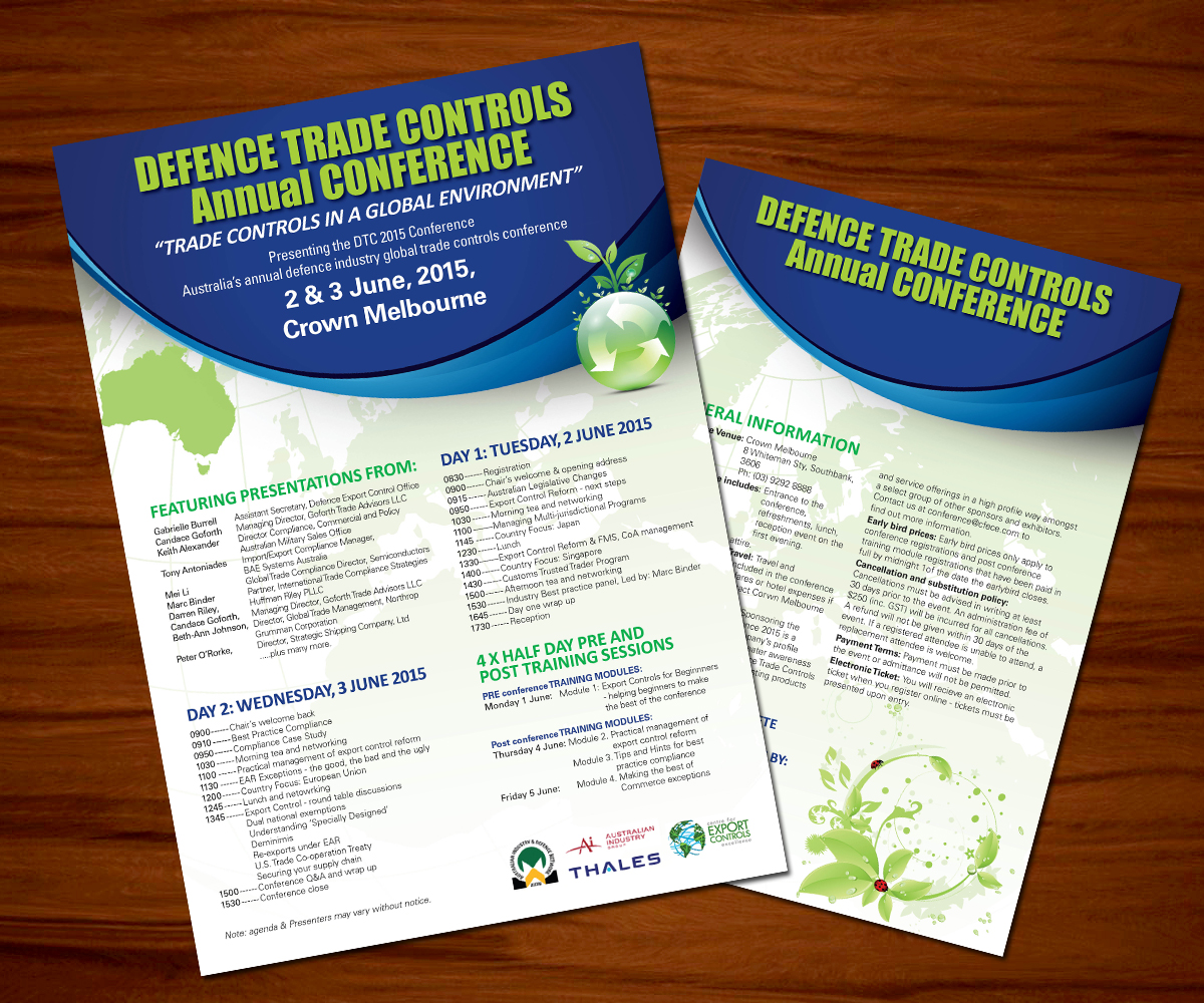 Flyer Design by Mahendran  for Centre for Export Controls Excellence | Design #4908288