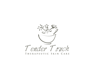 Logo-Design von Mandarina für Tender Touch Therapeutic Skin Care | Design: #4912744