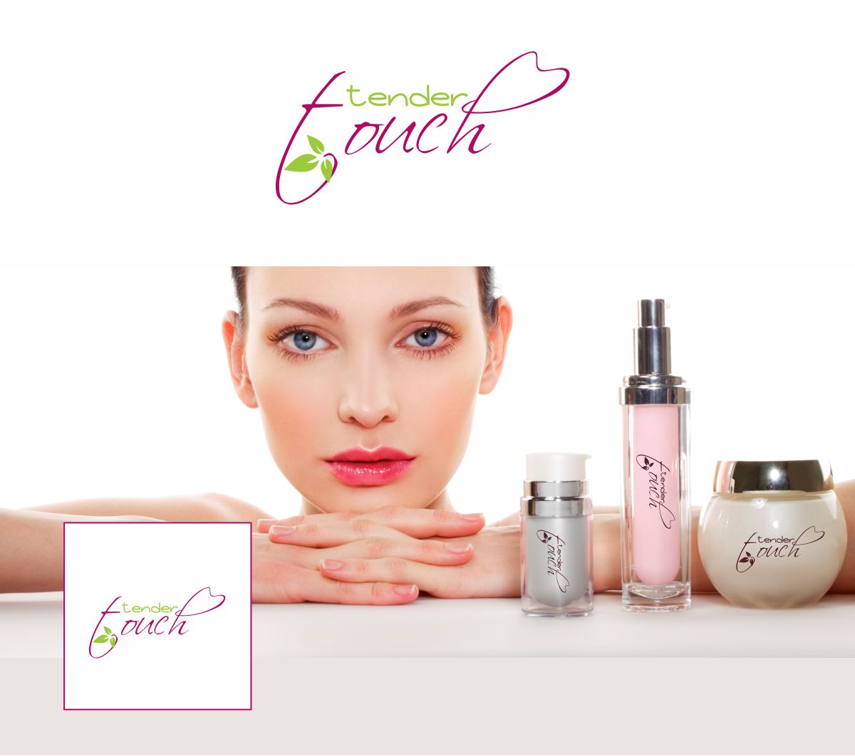 Logo-Design von J Mahesh für Tender Touch Therapeutic Skin Care | Design #4910057
