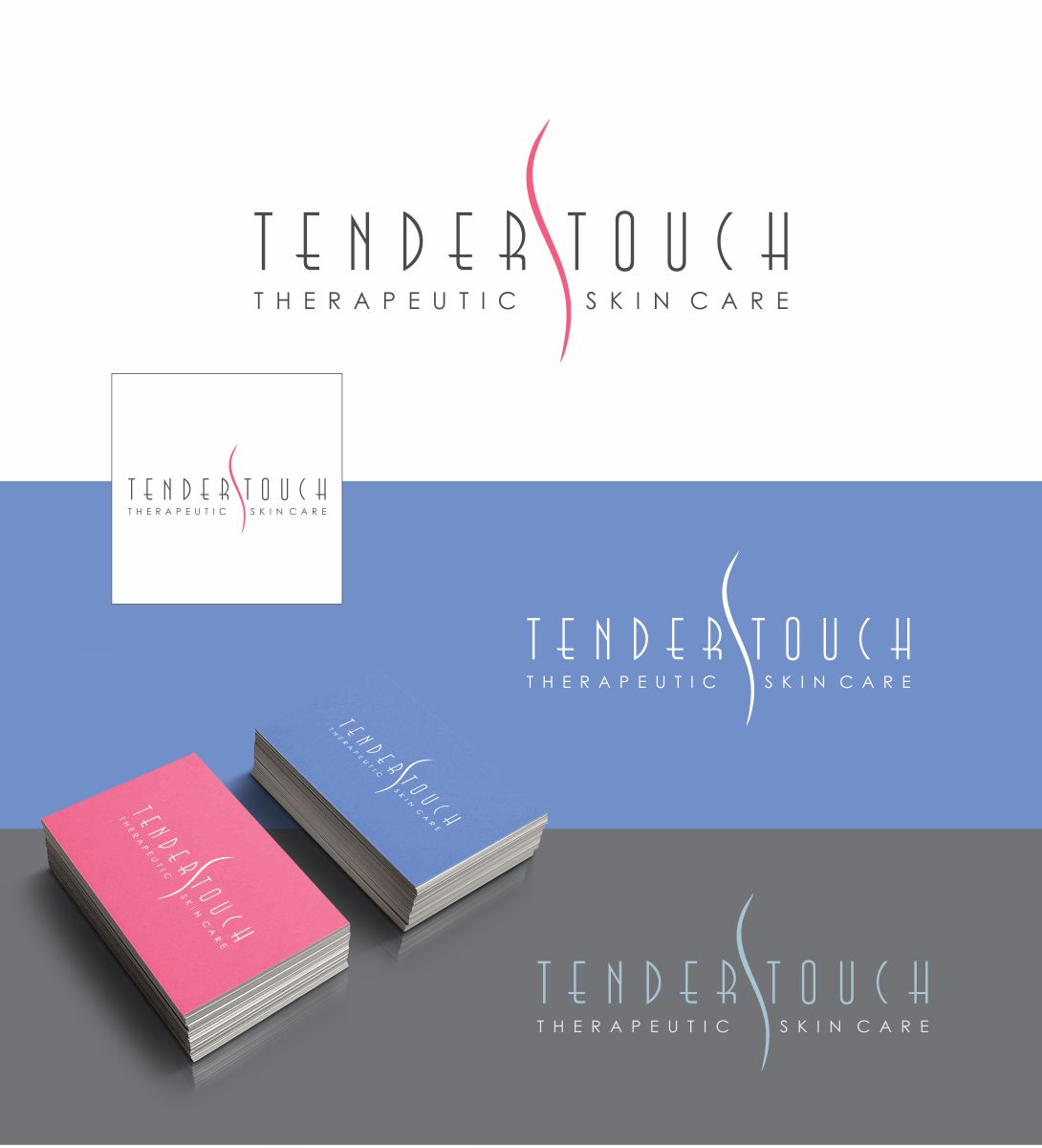 Diseño de Logo por J Mahesh para Tender Touch Therapeutic Skin Care | Diseño #4930913